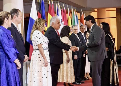 Indian envoy meets Panama President, extends wishes on ‘Fiestas Patria’ and Independence Day | Indian envoy meets Panama President, extends wishes on ‘Fiestas Patria’ and Independence Day Indian envoy meets Panama President, extends wishes on ‘Fiestas Patria’ and Independence Day | Indian envoy meets Panama President, extends wishes on ‘Fiestas Patria’ and Independence Day