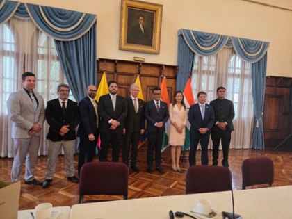 MoS Margherita holds talks with Ecuadorian Ministers to boost bilateral cooperation | MoS Margherita holds talks with Ecuadorian Ministers to boost bilateral cooperation MoS Margherita holds talks with Ecuadorian Ministers to boost bilateral cooperation | MoS Margherita holds talks with Ecuadorian Ministers to boost bilateral cooperation