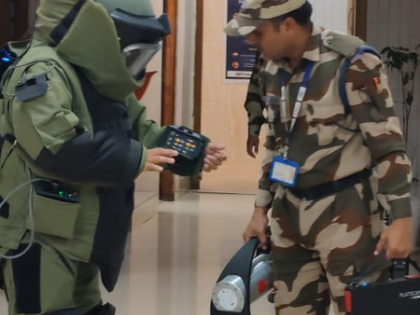 Mock bomb threat drill conducted at Imphal airport to test security preparedness | Mock bomb threat drill conducted at Imphal airport to test security preparedness
