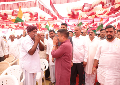 Gujarat Dy CM visits Kutch border village, interacts with locals to assess living conditions | Gujarat Dy CM visits Kutch border village, interacts with locals to assess living conditions Gujarat Dy CM visits Kutch border village, interacts with locals to assess living conditions | Gujarat Dy CM visits Kutch border village, interacts with locals to assess living conditions