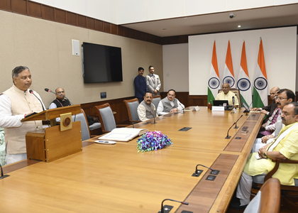 VP Radhakrishnan administers oath to 2 Rajya Sabha members | VP Radhakrishnan administers oath to 2 Rajya Sabha members VP Radhakrishnan administers oath to 2 Rajya Sabha members | VP Radhakrishnan administers oath to 2 Rajya Sabha members