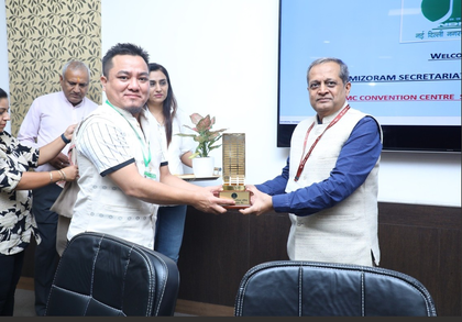 Delhi: Mizoram officers pick up smart city tips at NDMC | Delhi: Mizoram officers pick up smart city tips at NDMC