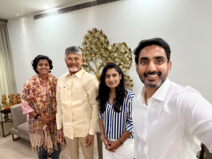 Women's world-cup winning team member Shree Charani calls on CM Naidu | Women's world-cup winning team member Shree Charani calls on CM Naidu Women's world-cup winning team member Shree Charani calls on CM Naidu | Women's world-cup winning team member Shree Charani calls on CM Naidu