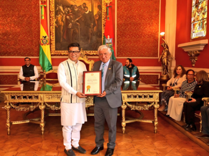 MoS Margherita welcomed by La Paz Mayor in Bolivia, discusses strengthening cooperation | MoS Margherita welcomed by La Paz Mayor in Bolivia, discusses strengthening cooperation MoS Margherita welcomed by La Paz Mayor in Bolivia, discusses strengthening cooperation | MoS Margherita welcomed by La Paz Mayor in Bolivia, discusses strengthening cooperation