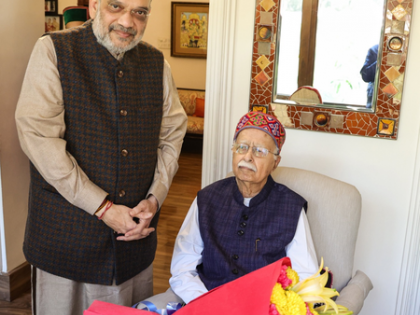 Played leading role in Ram Janmabhoomi movement: HM Shah extends birthday greetings to LK Advani | Played leading role in Ram Janmabhoomi movement: HM Shah extends birthday greetings to LK Advani Played leading role in Ram Janmabhoomi movement: HM Shah extends birthday greetings to LK Advani | Played leading role in Ram Janmabhoomi movement: HM Shah extends birthday greetings to LK Advani