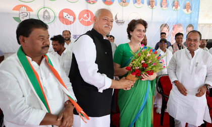 ‘ECI playing with Constitution and democracy’: Priyanka Gandhi in Bihar | ‘ECI playing with Constitution and democracy’: Priyanka Gandhi in Bihar