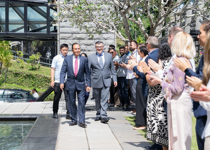 Patna-born doctor Anjani Sinha takes charge as US Envoy to Singapore | Patna-born doctor Anjani Sinha takes charge as US Envoy to Singapore