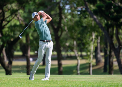 Golf: Ajeetesh Sandhu lies T-36; three-way lead at the top at Singapore Open | Golf: Ajeetesh Sandhu lies T-36; three-way lead at the top at Singapore Open
