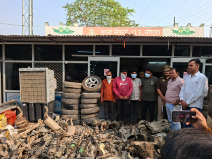 Gang involved in four-wheeler thefts busted in Noida, 4 arrested | Gang involved in four-wheeler thefts busted in Noida, 4 arrested Gang involved in four-wheeler thefts busted in Noida, 4 arrested | Gang involved in four-wheeler thefts busted in Noida, 4 arrested