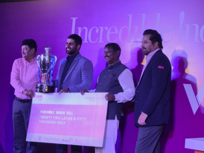 Pukhraj climbs to 2nd place on IGPL OOM rankings, receives award from Arjun Munda | Pukhraj climbs to 2nd place on IGPL OOM rankings, receives award from Arjun Munda Pukhraj climbs to 2nd place on IGPL OOM rankings, receives award from Arjun Munda | Pukhraj climbs to 2nd place on IGPL OOM rankings, receives award from Arjun Munda