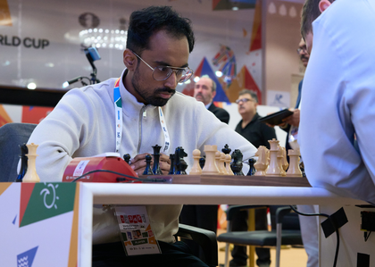FIDE World Cup: Karthik Venkataraman packs off Deac to reach fourth round | FIDE World Cup: Karthik Venkataraman packs off Deac to reach fourth round FIDE World Cup: Karthik Venkataraman packs off Deac to reach fourth round | FIDE World Cup: Karthik Venkataraman packs off Deac to reach fourth round