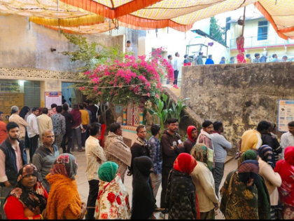 Voting underway in Rajasthan's Anta, tight security arrangements at polling stations | Voting underway in Rajasthan's Anta, tight security arrangements at polling stations