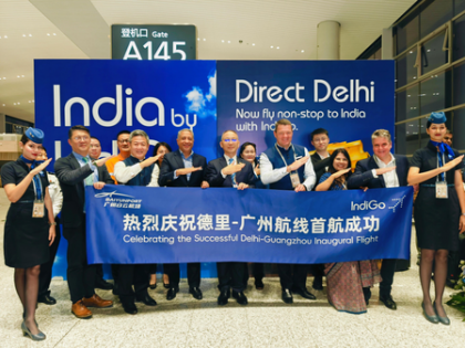 IndiGo begins daily direct flights between Delhi and Guangzhou | IndiGo begins daily direct flights between Delhi and Guangzhou