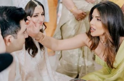 Priyanka Chopra wishes 'jiju' Raghav Chadha a wonderful year ahead with the little one | Priyanka Chopra wishes 'jiju' Raghav Chadha a wonderful year ahead with the little one