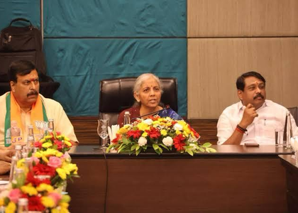 FM Sitharaman slams DMK over SIR, says 5,964 fake voters found in Stalin’s constituency | FM Sitharaman slams DMK over SIR, says 5,964 fake voters found in Stalin’s constituency FM Sitharaman slams DMK over SIR, says 5,964 fake voters found in Stalin’s constituency | FM Sitharaman slams DMK over SIR, says 5,964 fake voters found in Stalin’s constituency