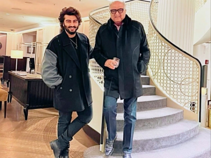 'Proud Son' Arjun Kapoor wishes father Boney Kapoor on his birthday | 'Proud Son' Arjun Kapoor wishes father Boney Kapoor on his birthday