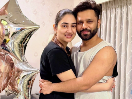 Rahul Vaidya shares pics of special moments with wife Disha Parmar on her birthday | Rahul Vaidya shares pics of special moments with wife Disha Parmar on her birthday