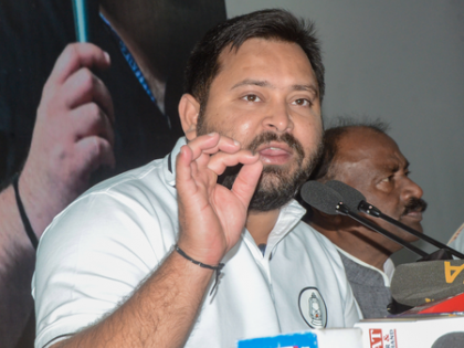 Bihar polls: Tejashwi rejects exit polls, says Grand Alliance will take oath on Nov 18 | Bihar polls: Tejashwi rejects exit polls, says Grand Alliance will take oath on Nov 18
