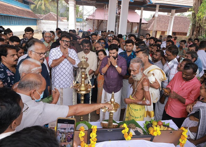 Shooting begins for Dileep’s new film D 152 | Shooting begins for Dileep’s new film D 152