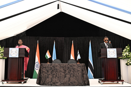 India 'mother of democracy', steadfast source of inspiration: Botswana President | India 'mother of democracy', steadfast source of inspiration: Botswana President
