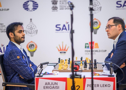 FIDE World Cup 2025: Arjun, Pragga, Hari head to tiebreak in 4th round after drawing both games | FIDE World Cup 2025: Arjun, Pragga, Hari head to tiebreak in 4th round after drawing both games