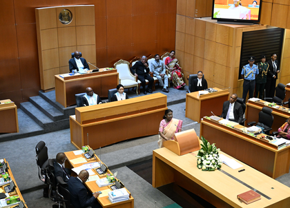 ‘Continent of future’: President Murmu addresses Botswana Parliament | ‘Continent of future’: President Murmu addresses Botswana Parliament