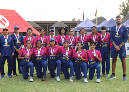 Esha Oza to lead UAE in inaugural ICC Women’s Emerging Nations Trophy | Esha Oza to lead UAE in inaugural ICC Women’s Emerging Nations Trophy Esha Oza to lead UAE in inaugural ICC Women’s Emerging Nations Trophy | Esha Oza to lead UAE in inaugural ICC Women’s Emerging Nations Trophy