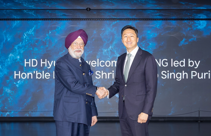 Hardeep Puri, HD Hyundai chief discuss partnership in shipbuilding | Hardeep Puri, HD Hyundai chief discuss partnership in shipbuilding