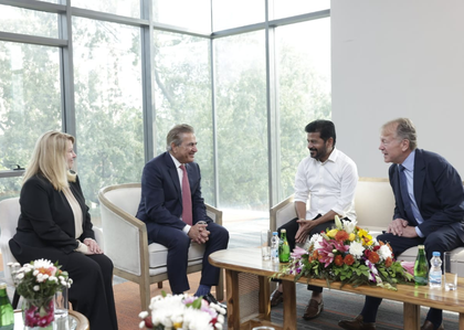 Telangana offers vast opportunities to global investors, says CM Reddy | Telangana offers vast opportunities to global investors, says CM Reddy