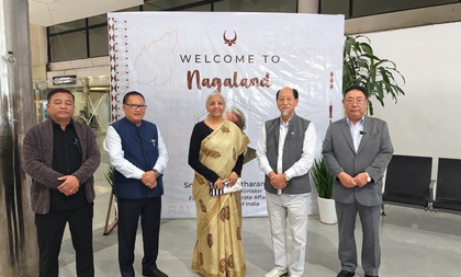 FM Sitharaman begins three-day visit to Nagaland to inaugurate projects, meet communities | FM Sitharaman begins three-day visit to Nagaland to inaugurate projects, meet communities