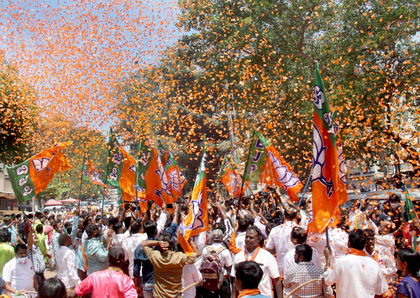 Largest party contest within NDA! After running neck and neck, BJP now ahead of JD(U) | Largest party contest within NDA! After running neck and neck, BJP now ahead of JD(U)