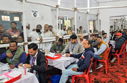 Bihar polls: Initial trends show RJD heading towards a major defeat, NDA poised for a landslide | Bihar polls: Initial trends show RJD heading towards a major defeat, NDA poised for a landslide