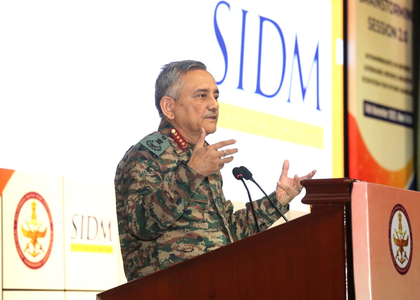 CDS Anil Chauhan stresses on Defence R&D, lauds PSUs | CDS Anil Chauhan stresses on Defence R&D, lauds PSUs