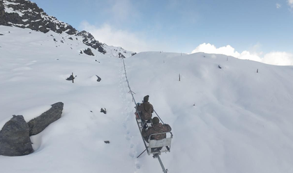 Army engineers build indigenous Mono Rail System at 16,000 ft to keep Kameng frontier supplied | Army engineers build indigenous Mono Rail System at 16,000 ft to keep Kameng frontier supplied