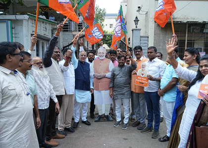 Bihar endorsed PM Modi's development politics: Union Minister Kumaraswamy | Bihar endorsed PM Modi's development politics: Union Minister Kumaraswamy Bihar endorsed PM Modi's development politics: Union Minister Kumaraswamy | Bihar endorsed PM Modi's development politics: Union Minister Kumaraswamy