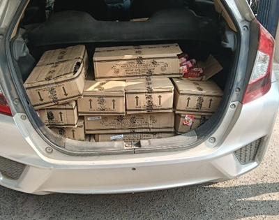 Delhi Police arrest supplier, seize 1,600 quarters of illicit liquor in Paschim Vihar | Delhi Police arrest supplier, seize 1,600 quarters of illicit liquor in Paschim Vihar Delhi Police arrest supplier, seize 1,600 quarters of illicit liquor in Paschim Vihar | Delhi Police arrest supplier, seize 1,600 quarters of illicit liquor in Paschim Vihar