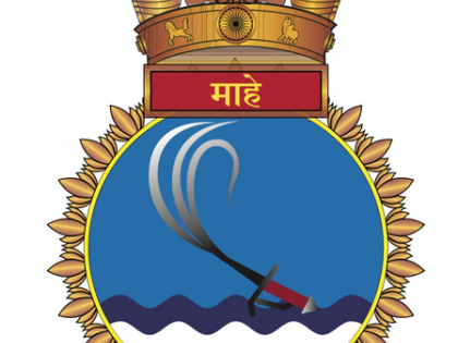 Navy unveils crest of indigenous anti-submarine ship ‘Mahe’ | Navy unveils crest of indigenous anti-submarine ship ‘Mahe’ Navy unveils crest of indigenous anti-submarine ship ‘Mahe’ | Navy unveils crest of indigenous anti-submarine ship ‘Mahe’