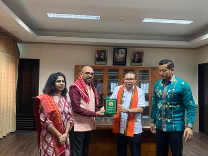 Indian envoy and Karo's Deputy Regent discuss collaboration in culture, tourism | Indian envoy and Karo's Deputy Regent discuss collaboration in culture, tourism Indian envoy and Karo's Deputy Regent discuss collaboration in culture, tourism | Indian envoy and Karo's Deputy Regent discuss collaboration in culture, tourism