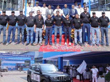 Indian Navy’s ‘Naman’ car rally concludes in Kolkata | Indian Navy’s ‘Naman’ car rally concludes in Kolkata Indian Navy’s ‘Naman’ car rally concludes in Kolkata | Indian Navy’s ‘Naman’ car rally concludes in Kolkata