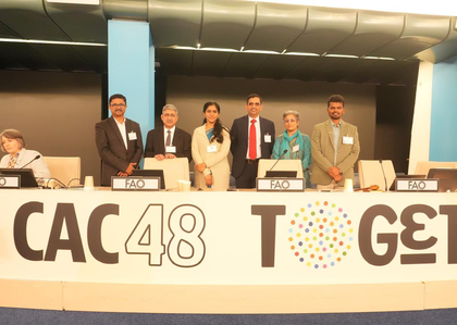 India re-elected to Codex Executive Committee, reaffirms collaborative global food governance | India re-elected to Codex Executive Committee, reaffirms collaborative global food governance India re-elected to Codex Executive Committee, reaffirms collaborative global food governance | India re-elected to Codex Executive Committee, reaffirms collaborative global food governance