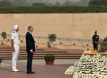 Russian President's aide pays homage at National War Memorial | Russian President's aide pays homage at National War Memorial Russian President's aide pays homage at National War Memorial | Russian President's aide pays homage at National War Memorial