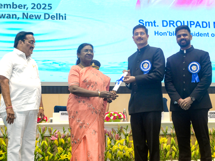 Rajasthan receives water conservation public participation award for third time | Rajasthan receives water conservation public participation award for third time Rajasthan receives water conservation public participation award for third time | Rajasthan receives water conservation public participation award for third time