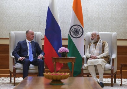 Putin's top aide calls on PM Modi, discusses preparations for India-Russia Summit | Putin's top aide calls on PM Modi, discusses preparations for India-Russia Summit Putin's top aide calls on PM Modi, discusses preparations for India-Russia Summit | Putin's top aide calls on PM Modi, discusses preparations for India-Russia Summit
