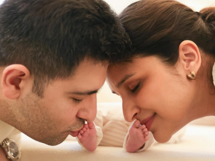 Parineeti Chopra, Raghav Chadha name their son Neer: Our hearts found peace in an eternal drop of life | Parineeti Chopra, Raghav Chadha name their son Neer: Our hearts found peace in an eternal drop of life