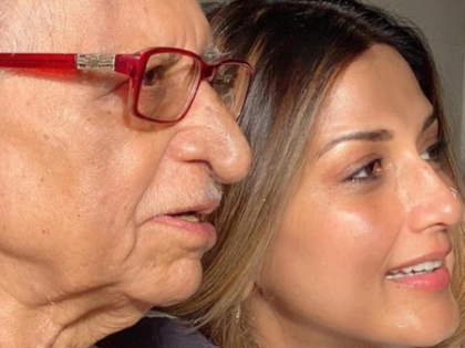 Sonali Bendre celebrates father, husband and son on International Men's Day | Sonali Bendre celebrates father, husband and son on International Men's Day