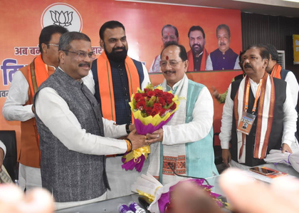 Samrat Choudhary elected Bihar BJP legislative party leader | Samrat Choudhary elected Bihar BJP legislative party leader Samrat Choudhary elected Bihar BJP legislative party leader | Samrat Choudhary elected Bihar BJP legislative party leader