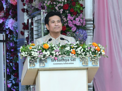 Sathya Sai Baba’s blessings gave me inner strength during 2011 World Cup: Sachin Tendulkar