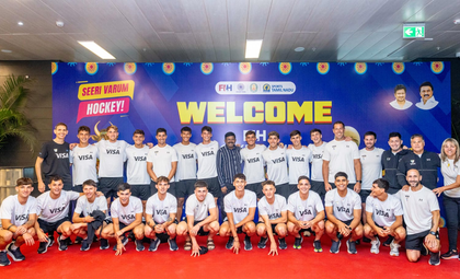 Argentina, Bangladesh reach Chennai for FIH Hockey Men's Jr. World Cup 2025 | Argentina, Bangladesh reach Chennai for FIH Hockey Men's Jr. World Cup 2025 Argentina, Bangladesh reach Chennai for FIH Hockey Men's Jr. World Cup 2025 | Argentina, Bangladesh reach Chennai for FIH Hockey Men's Jr. World Cup 2025