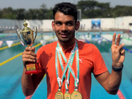 Himanshu Nandal claims triple gold and best swimmer award in National Para Swimming C’ship | Himanshu Nandal claims triple gold and best swimmer award in National Para Swimming C’ship Himanshu Nandal claims triple gold and best swimmer award in National Para Swimming C’ship | Himanshu Nandal claims triple gold and best swimmer award in National Para Swimming C’ship