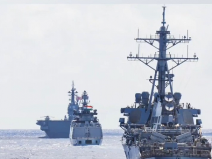 INS Sahyadri participates in sea phase of Exercise Malabar | INS Sahyadri participates in sea phase of Exercise Malabar